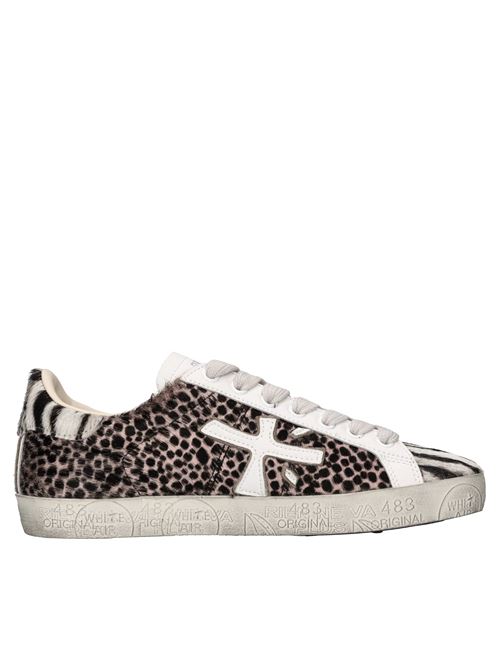 Sneakers in cavallino PREMIATA | STEVEND VAR. 6935ROSA-NERO